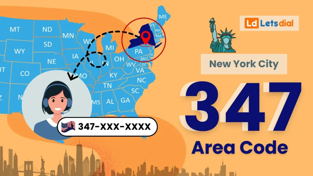 347 area code