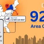 929 area code
