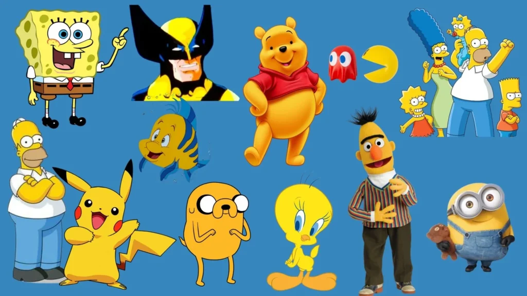 cartoon characters