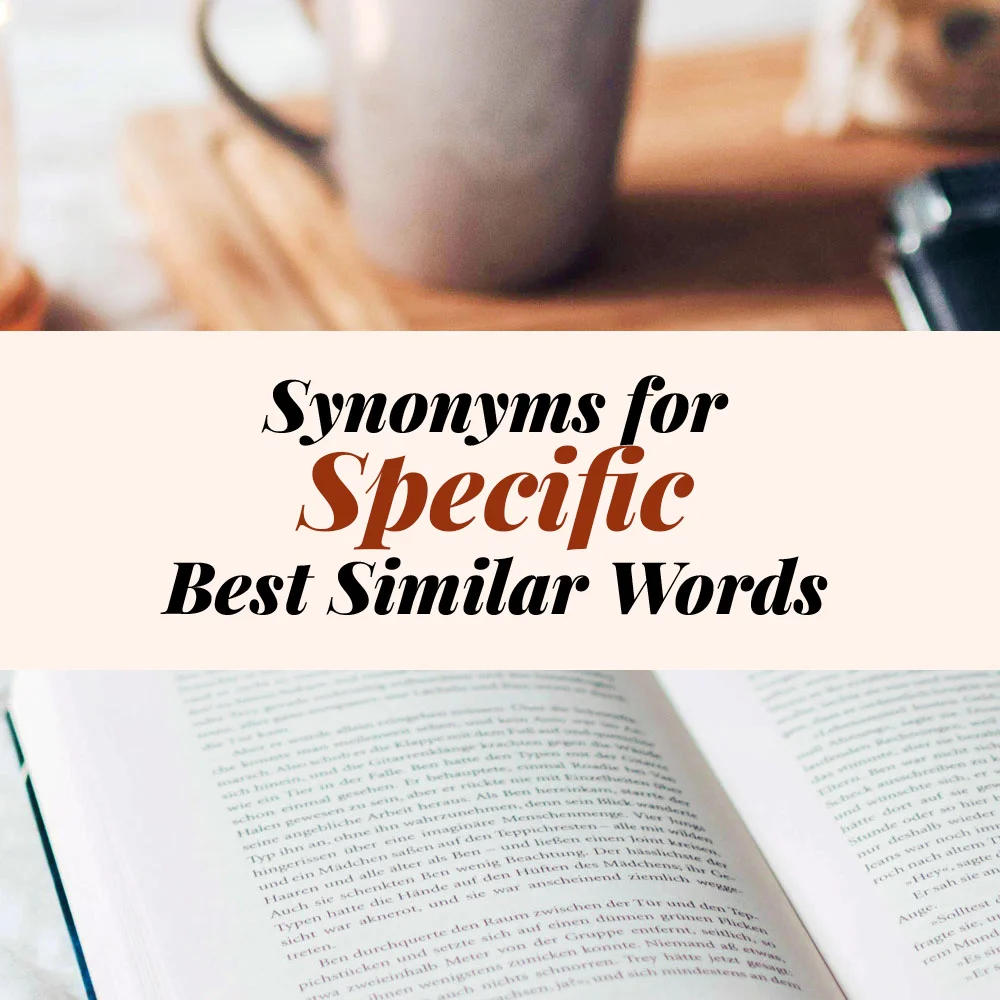 specific synonym