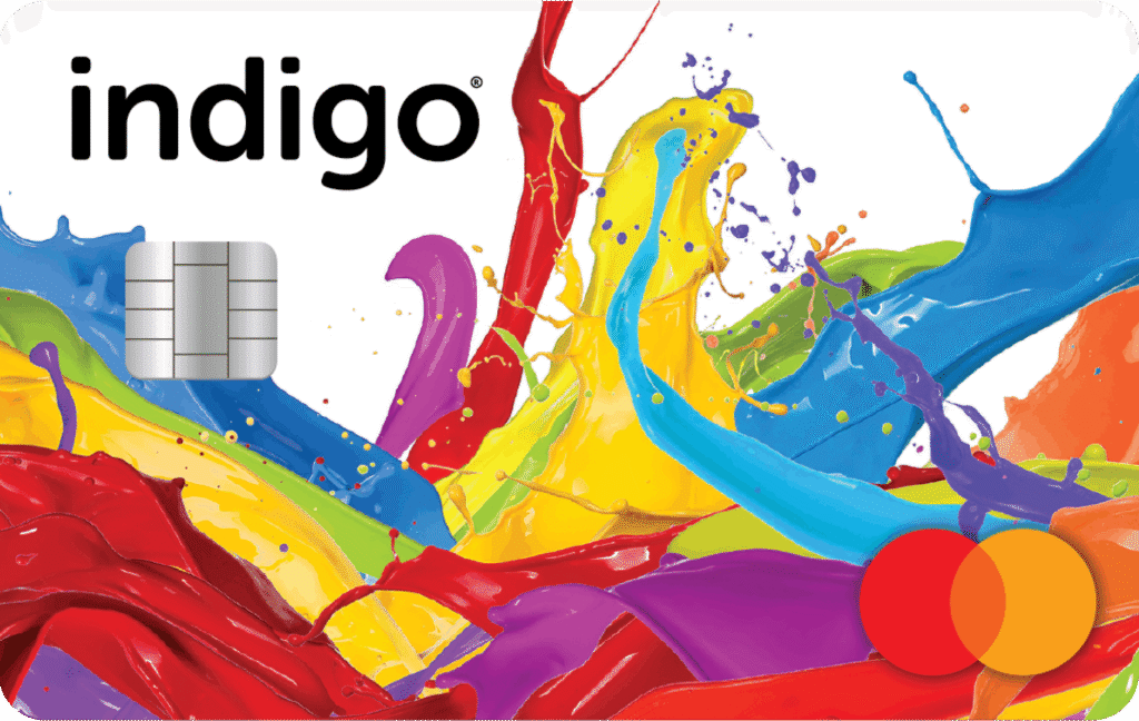 indigo credit card