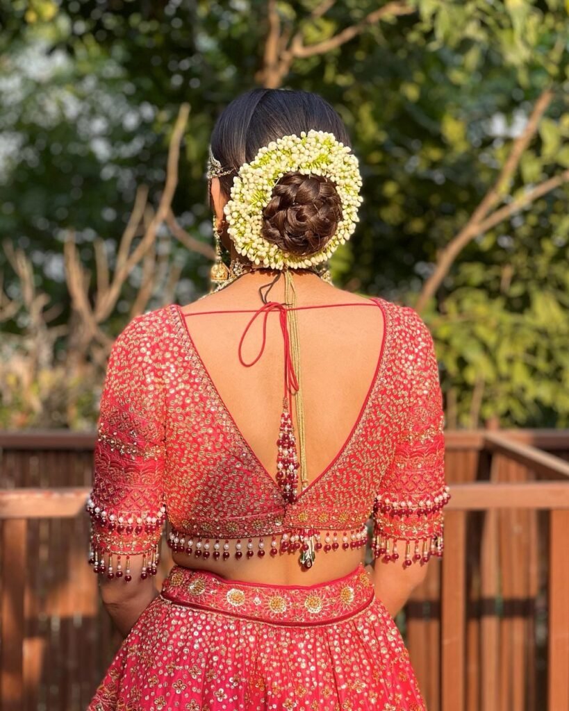 blouse back design
