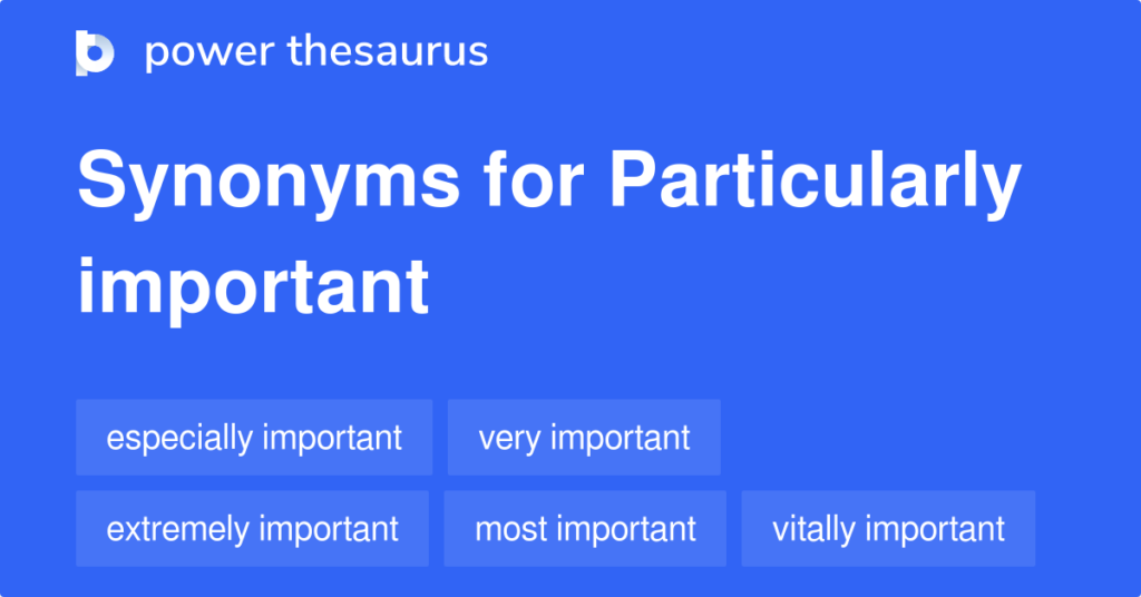 important synonym