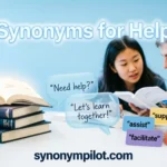 help synonym