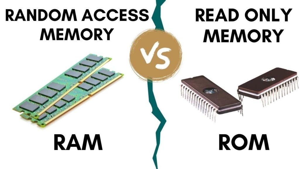 difference between ram and rom