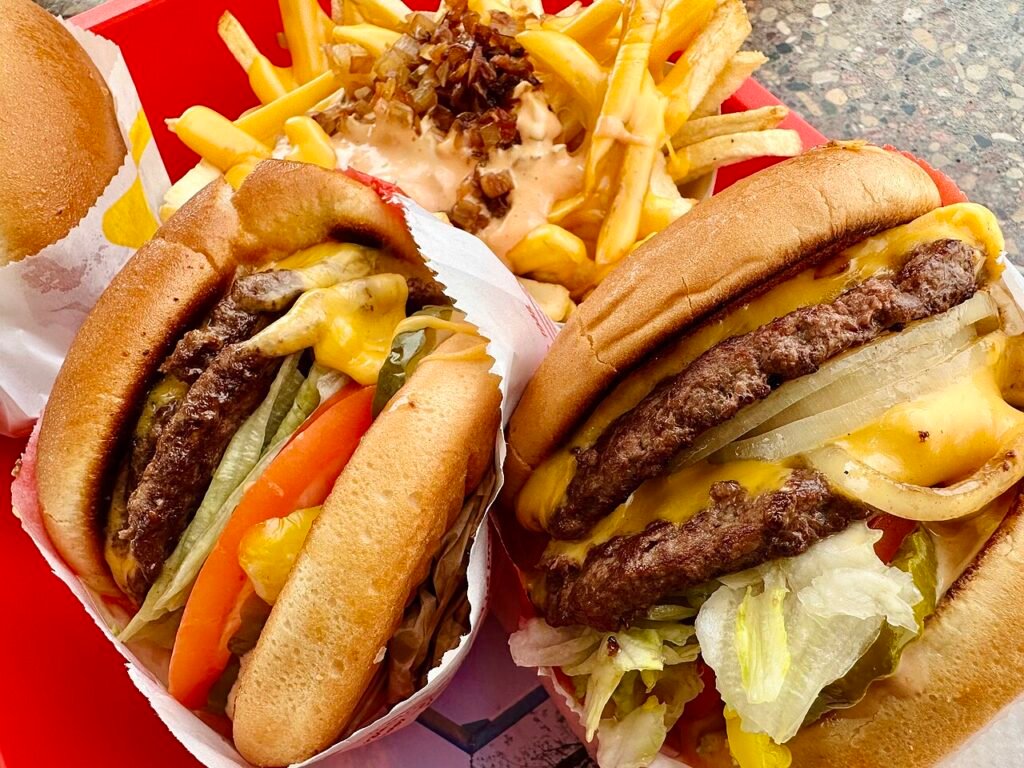 in and out