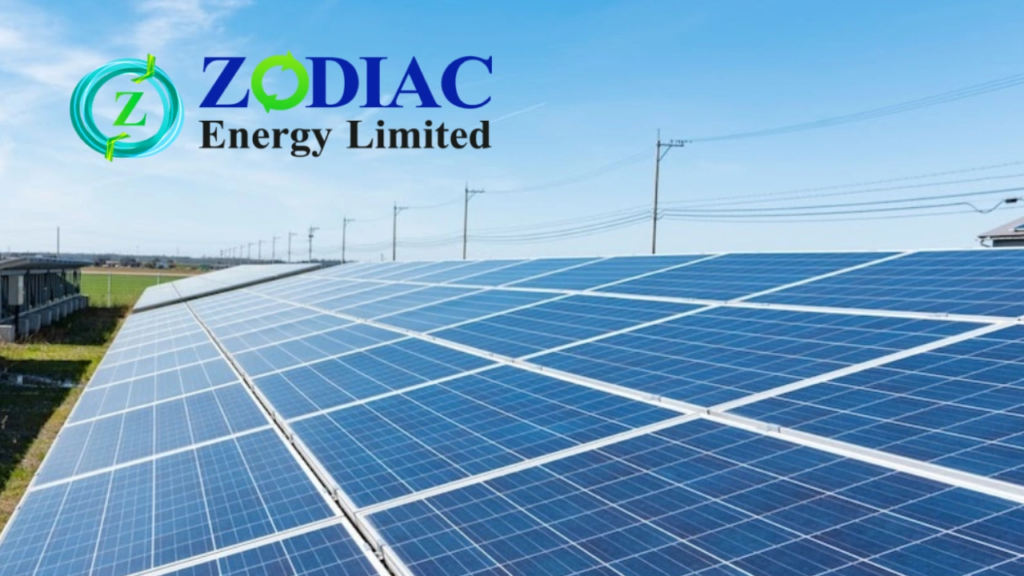 zodiac energy share price