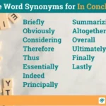 in conclusion synonym