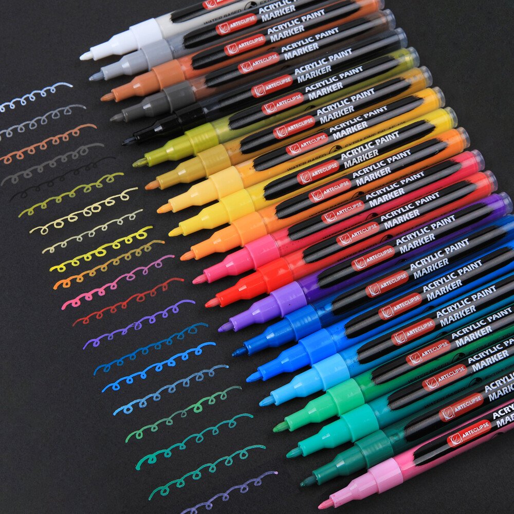 acrylic markers