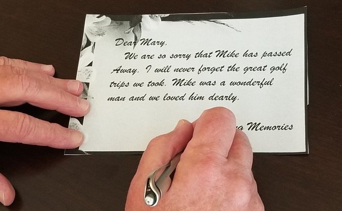 how to write a condolence message