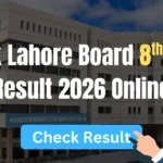 8th class result 2026 roll number