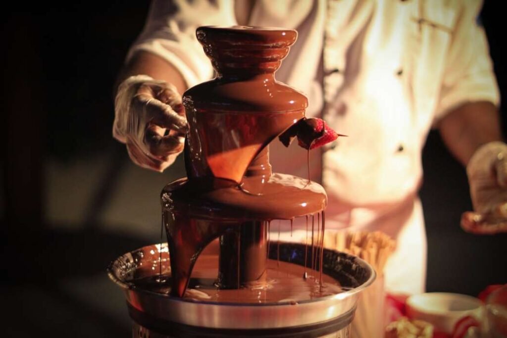 chocolate fountain