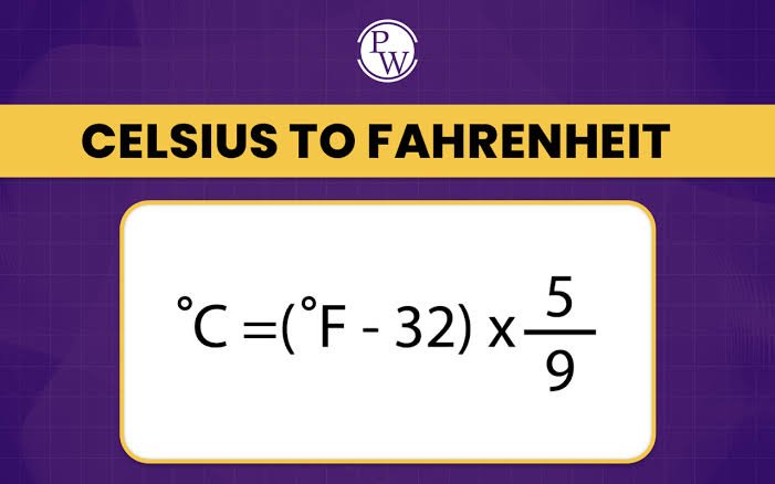 celsius to fahrenheit