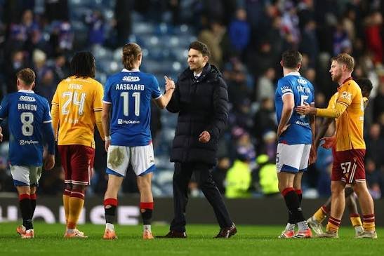 rangers vs motherwell