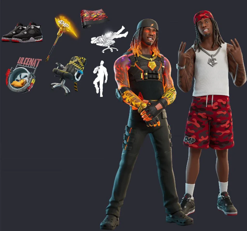 kai cenat fortnite skin